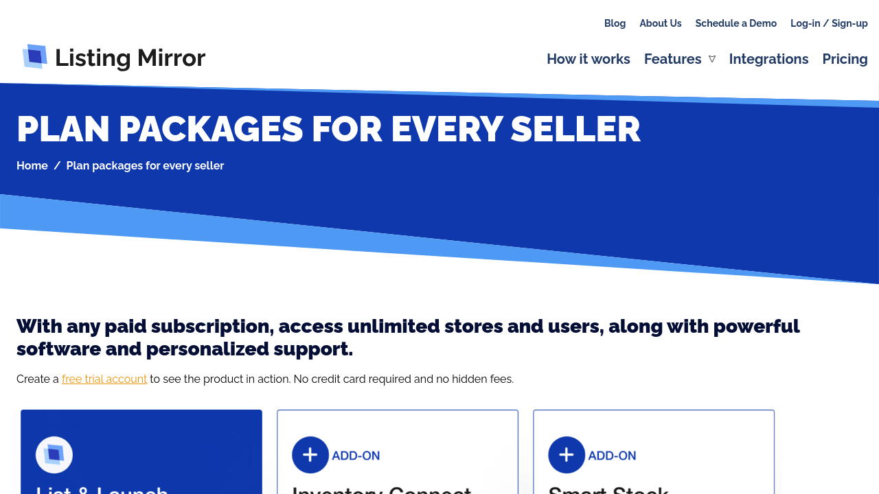 Listing Mirror